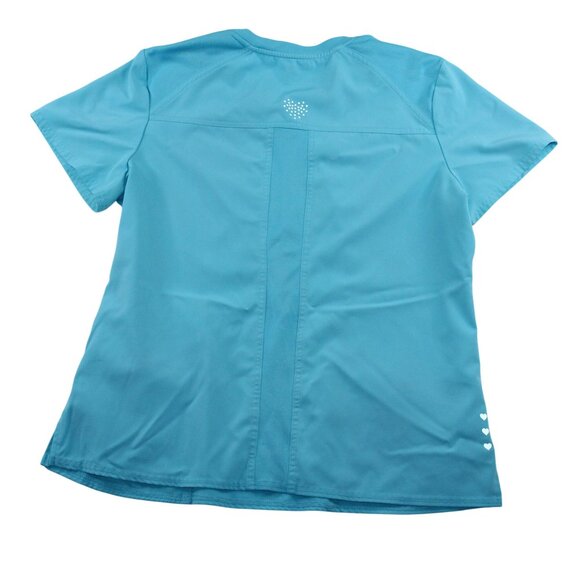 HeartSoul Unisex Size XL Light Blue Scrub Top & Bottoms Set/Lot Medical Nurse - Picture 6 of 16